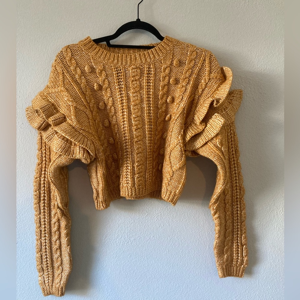 Forever21 Orange Sweater